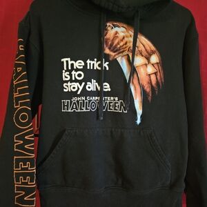 Black Halloween Graphic Hoodie **5/30**